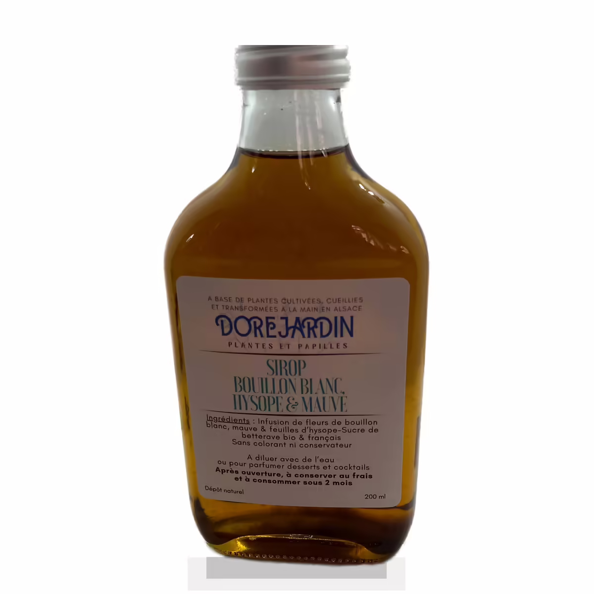 Sirop artisanal – Bouleau et reine-des-prés