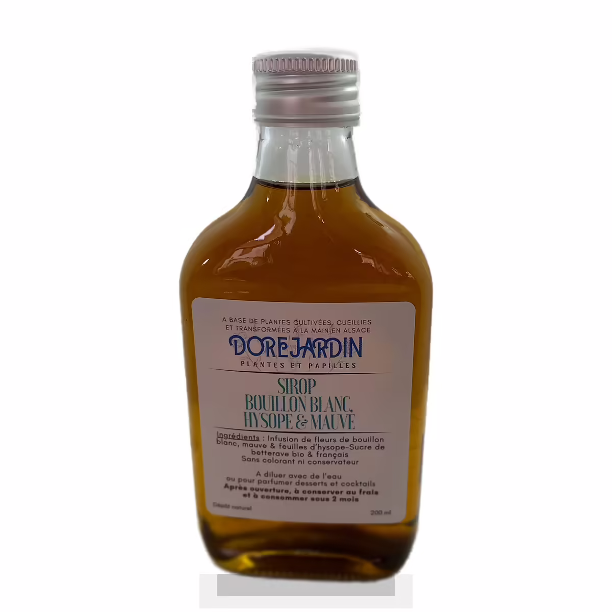 Sirop artisanal – Rhubarbe et fruits de sureau