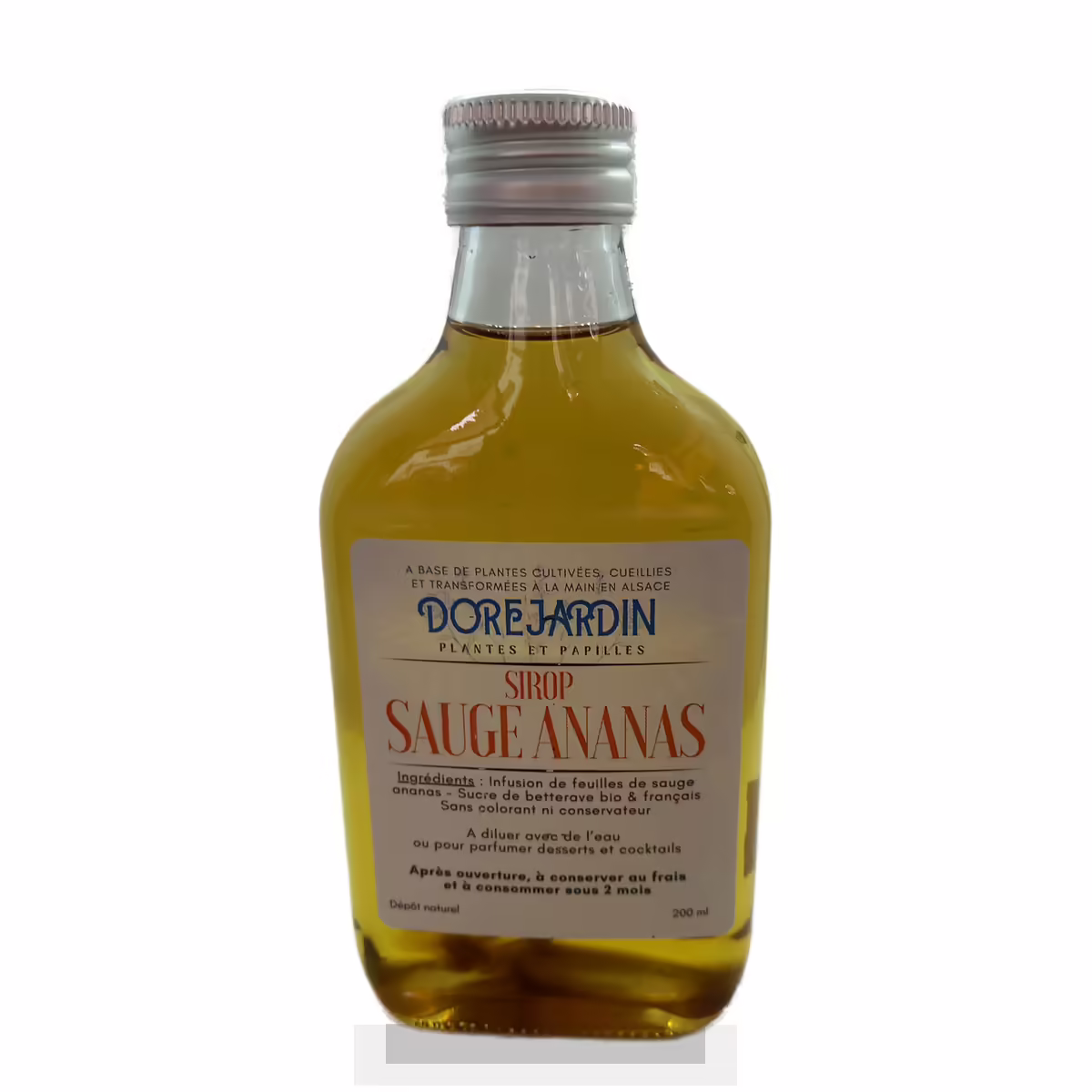 Sirop artisanal – Sauge ananas