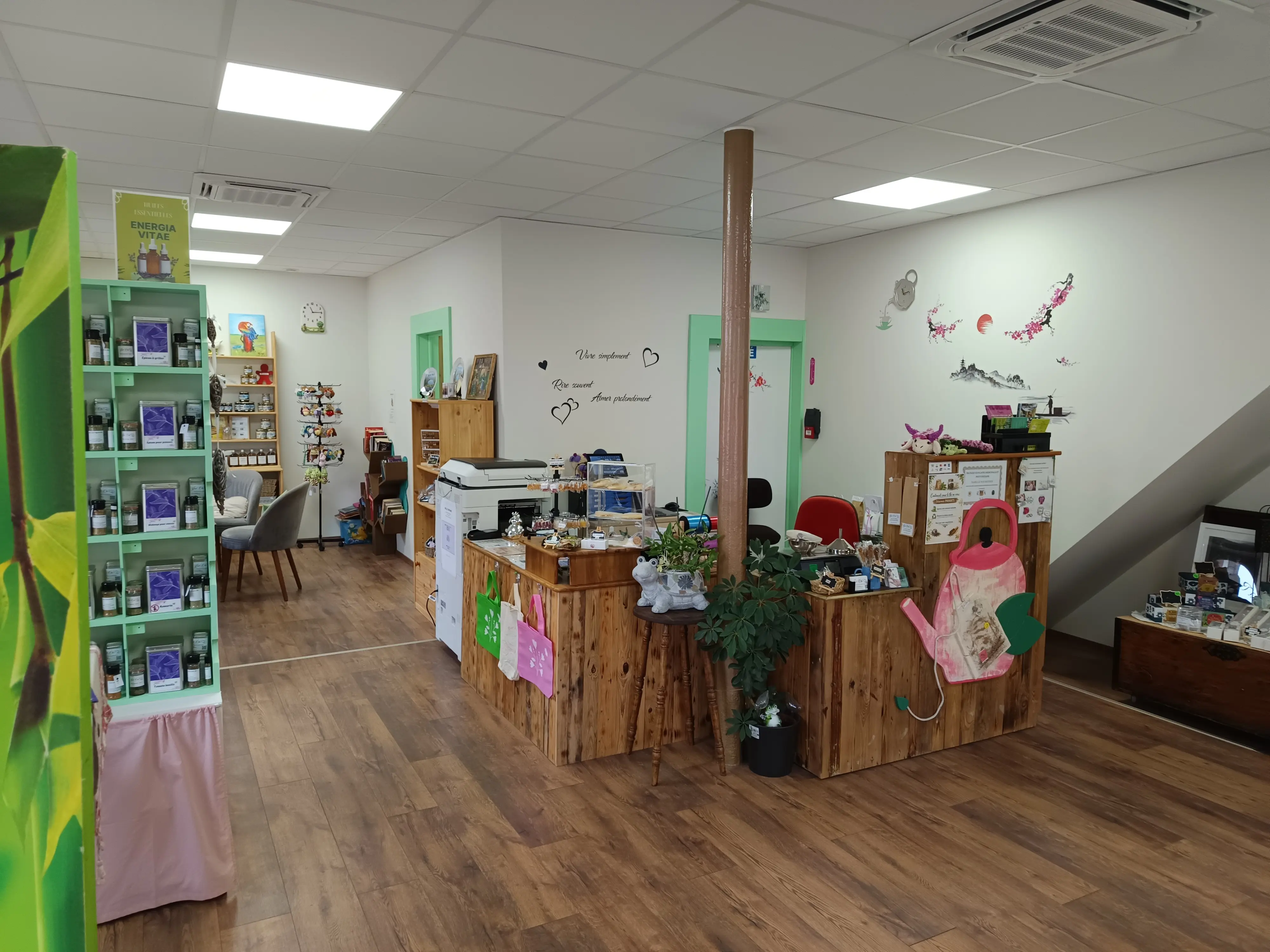 Boutique - espace dégustation