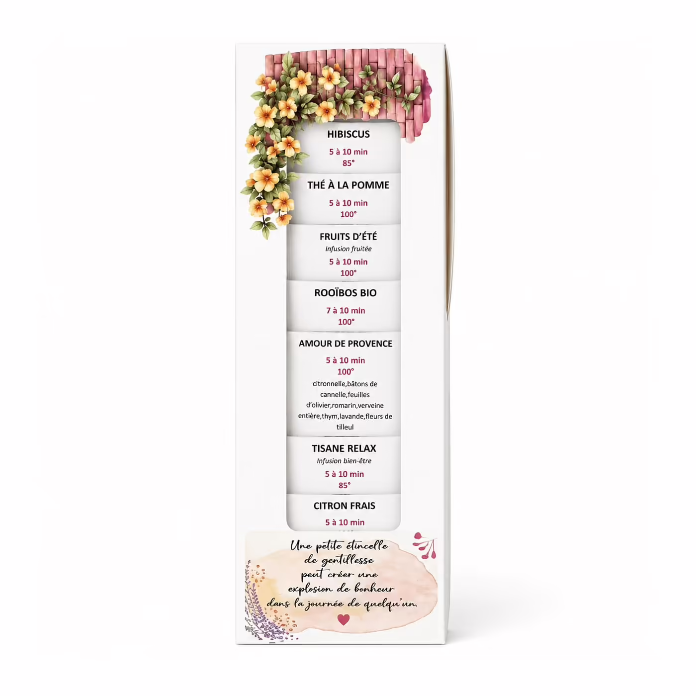 Coffret de thés – Gentillesse