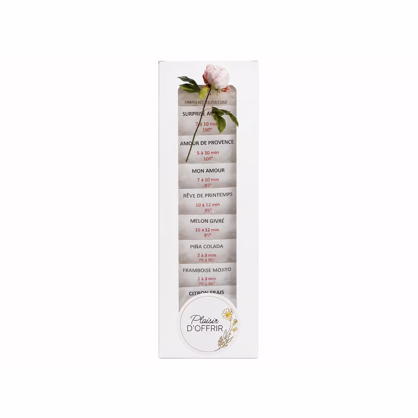 Coffret de thés – Plaisir d’offrir