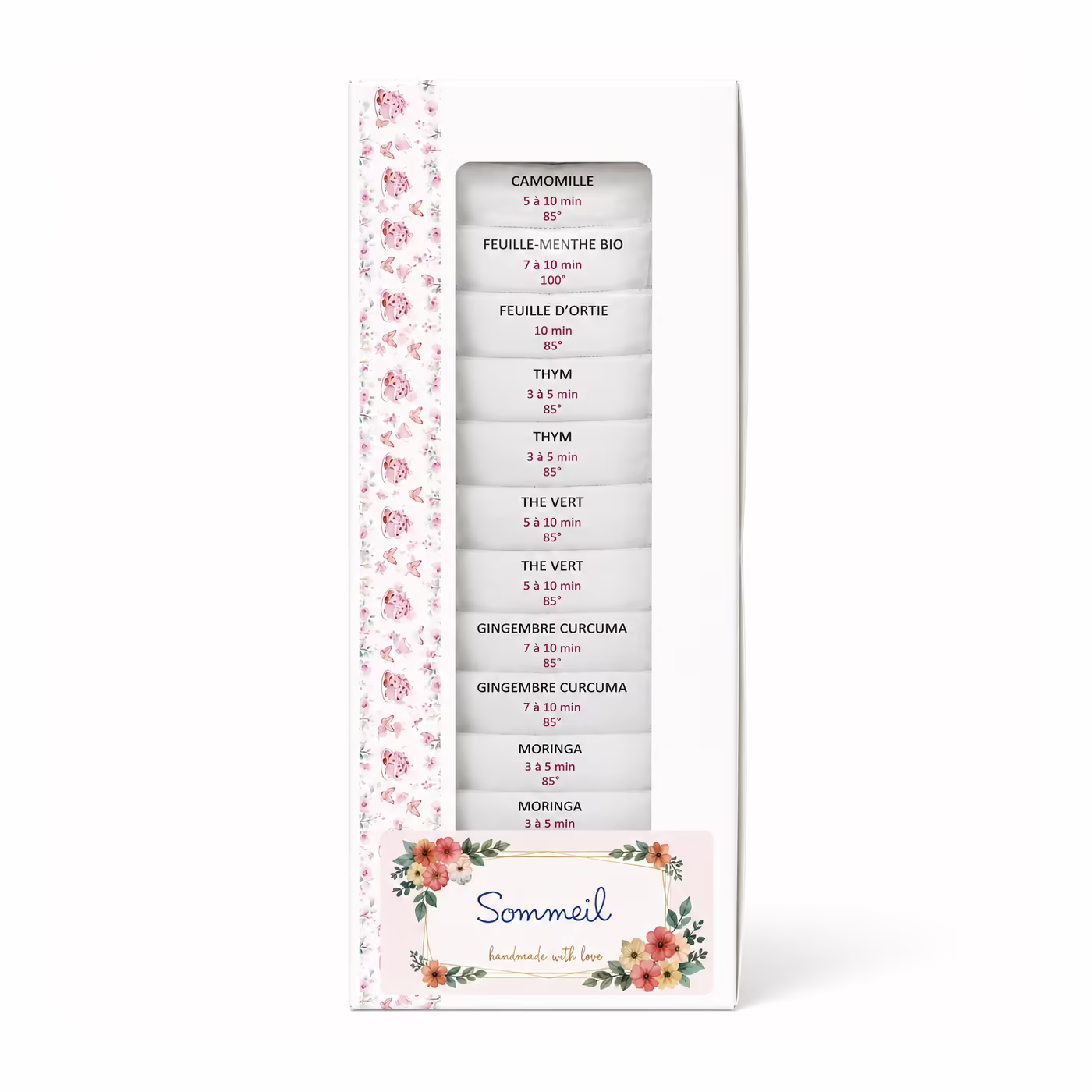 Coffret de thés – Sommeil botanique