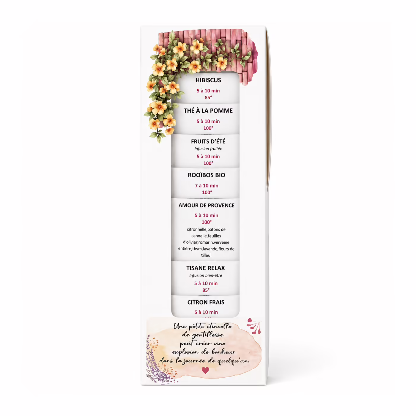 Coffret de thés – Une petite attention